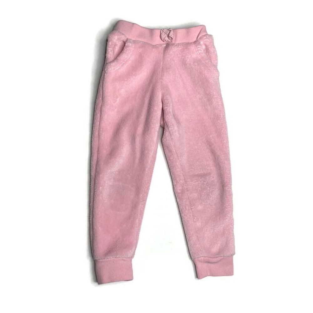 Cynthia Rowley girls 4Y fuzzy teddy joggers